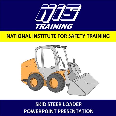 skid steer safety training ppt|skid steer training program.